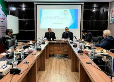 حضور شمس، شمسایی و ناظم الشریعه در جلسه کمیته فوتسال
